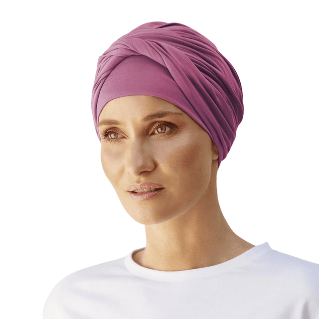 Shakti turban - Rose wine