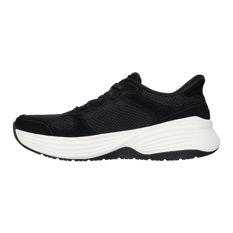 Skechers slip-on herresneaker - Sort/hvid
