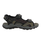 Rohde fleksibel herresandal - Sort