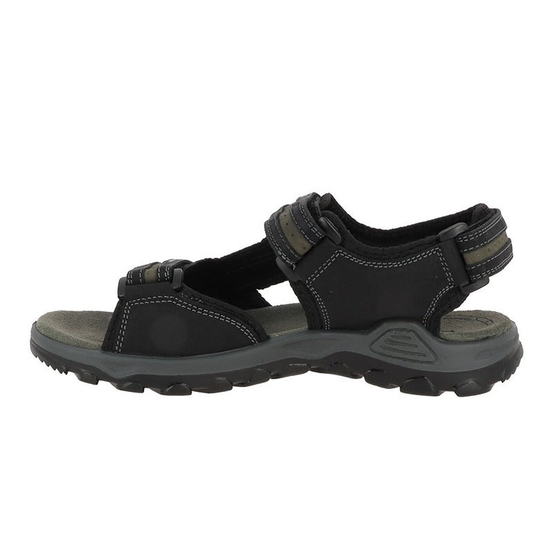 Rohde fleksibel herresandal - Sort