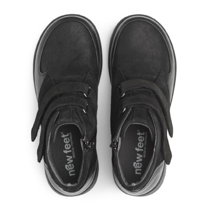 New Feet let foret støvle - Sort