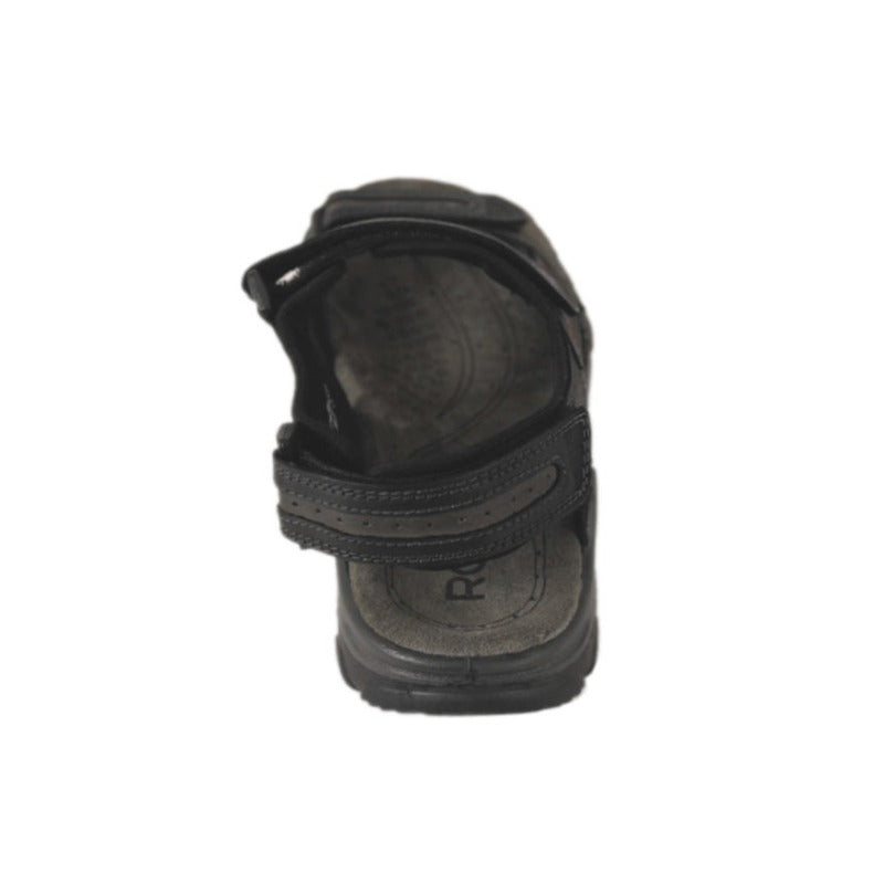 Rohde fleksibel herresandal - Sort