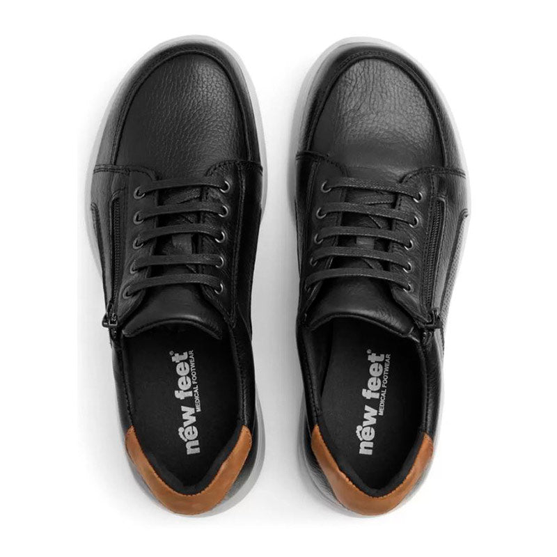 New Feet herresko - Sort