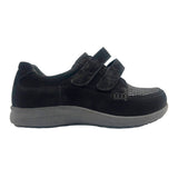 New Feet damesko med velcroluk - Sort