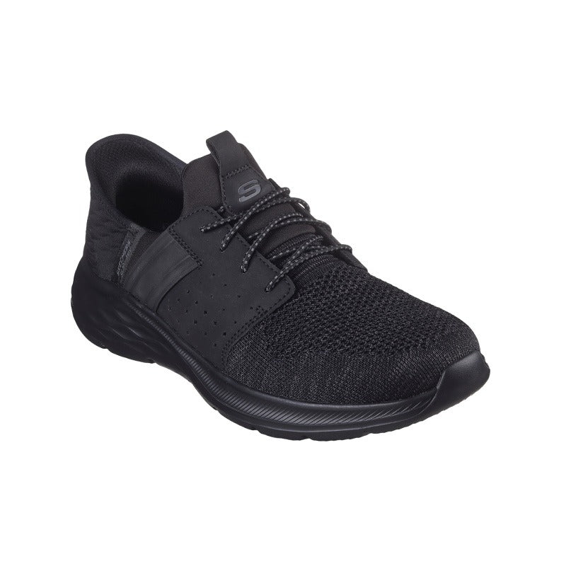 Skechers let slip-in herresko - Sort