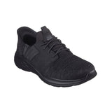 Skechers let slip-in herresko - Sort
