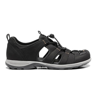 Sporty herresandal - Sort - Seniorshop