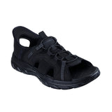 Skechers slip-in herresandal - Sort