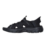 Skechers slip-in herresandal - Sort