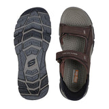 Skechers slip - in herresandal - Brun