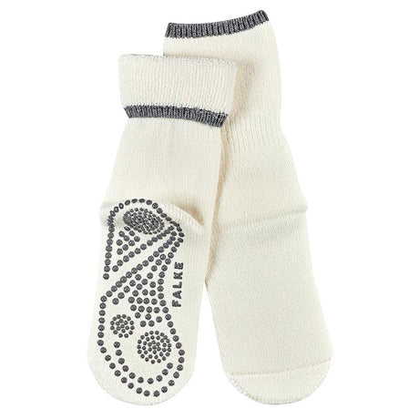 Falke Cuddle Pads, Non-slip Socks, White