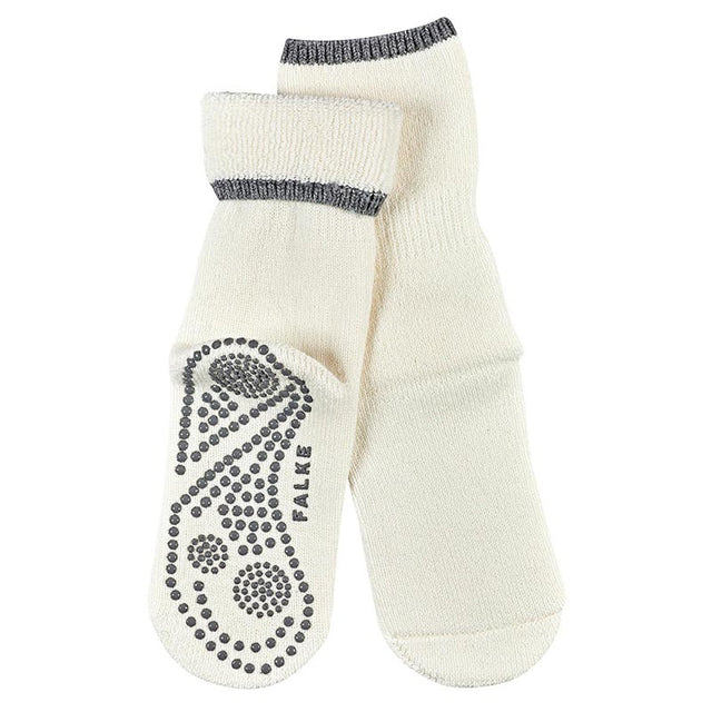 Falke Cuddle Pads, Non-slip Socks, White