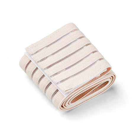 Elastic bandage with velcro for e.g. elbow
