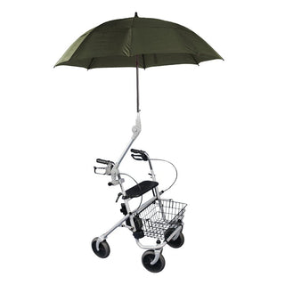 Paraply til rollator eller kørestol - Seniorshop