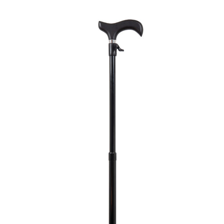 Cane, Stepless Height Adjustment, Black