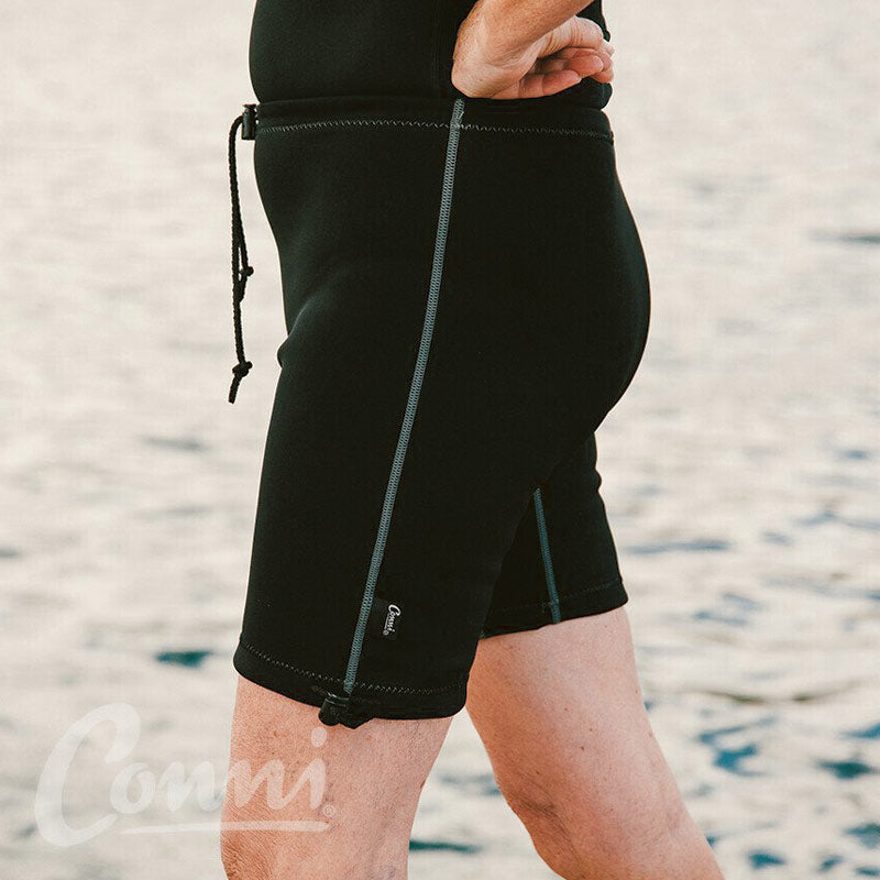 Swimming Trunks Unisex, Incontinence, Black