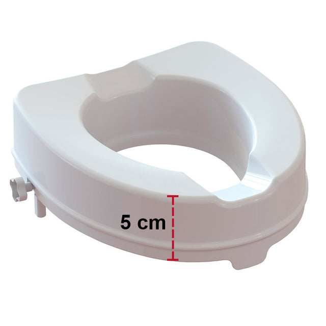 Toiletforhøjer uden låg, 5 cm