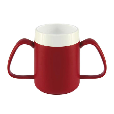 Mug with Pointed Base and 2 Handles