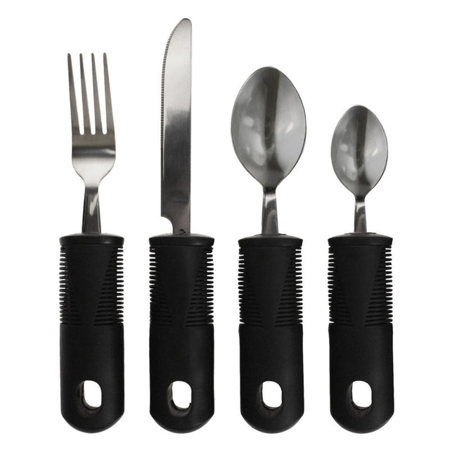 Cutlery Set with Comfort Grip, 4 Pieces