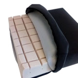 Trykaflastende siddepude - 43x43x8 cm