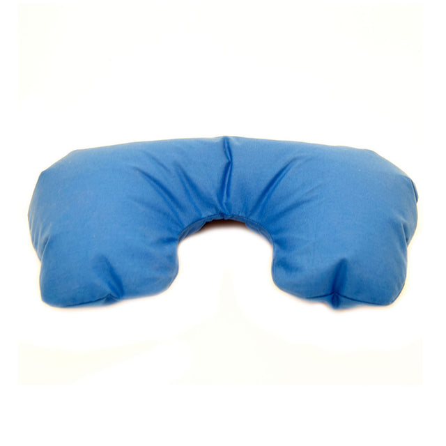 Inflatable Neck Pillow with Cover, Blue