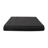 Seat cushion with black cover, 45x43x5cm