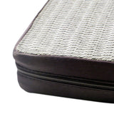 Seat cushion with black cover, 45x43x5cm
