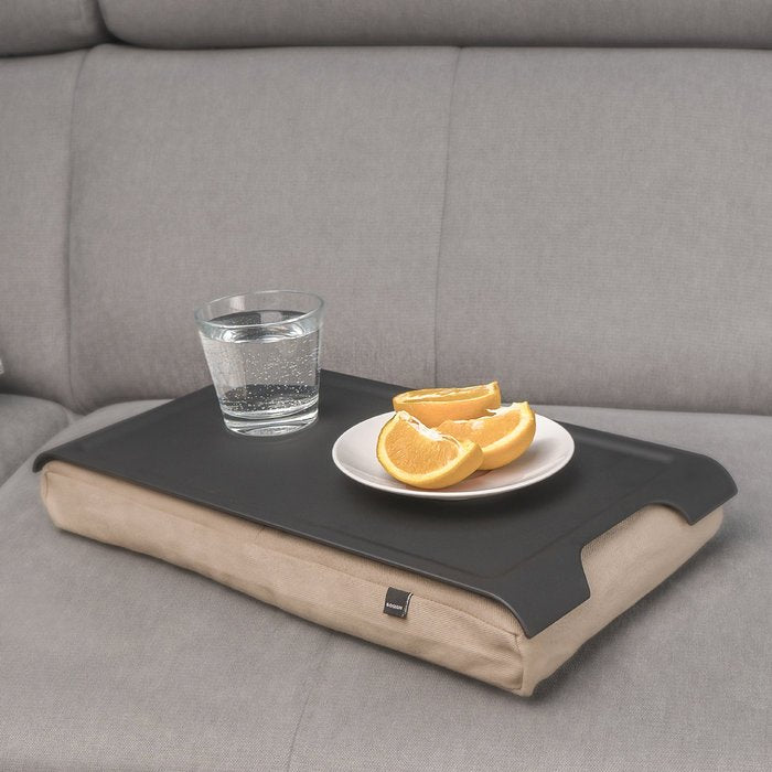 Tray with Cushion, 43x23 cm, Sand