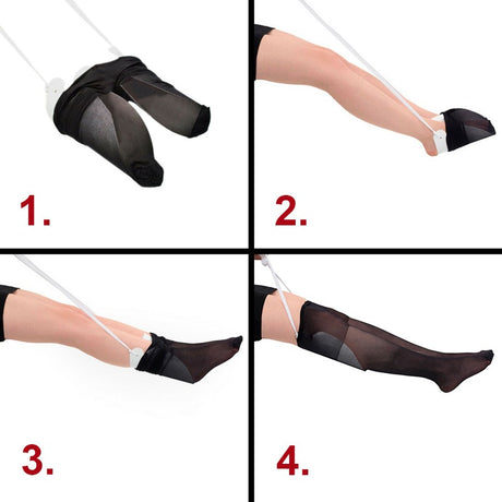 Sock Aid with Strap, Double