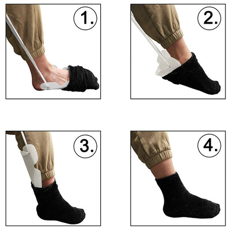 Sock Aid with Straps, Simple