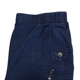Capri Trousers, Blue Denim, Women