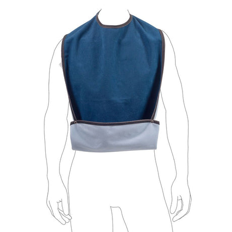 Spisestykke Velour - Blå