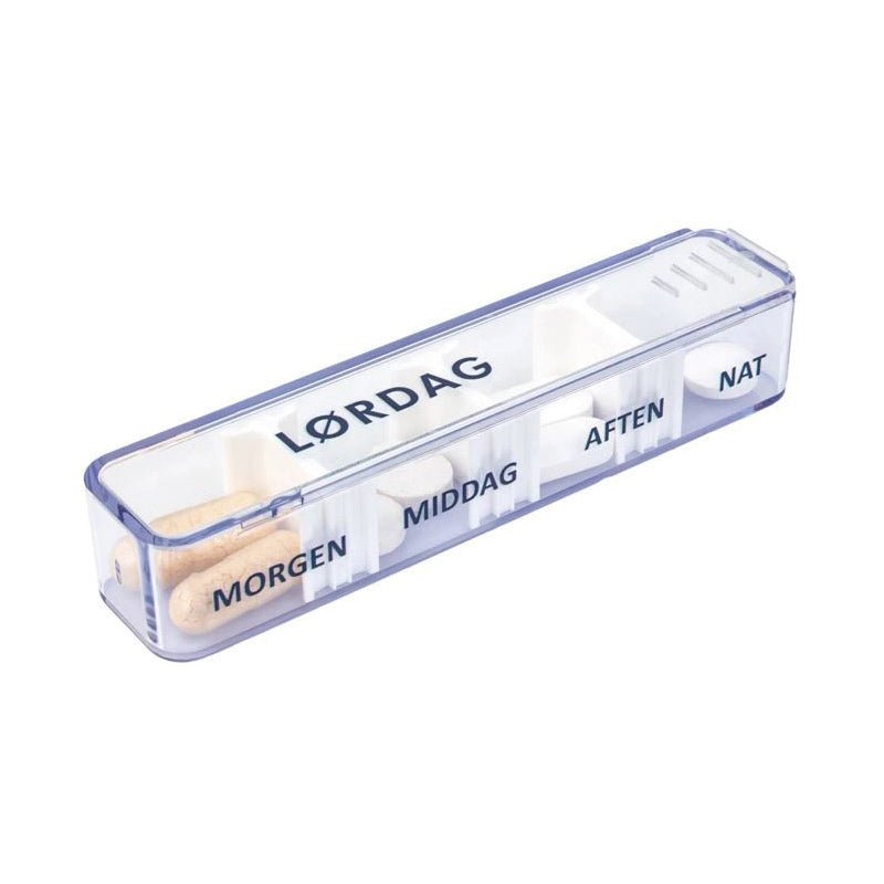 Doseringsæske i ægte læder - Medidos - Seniorshop