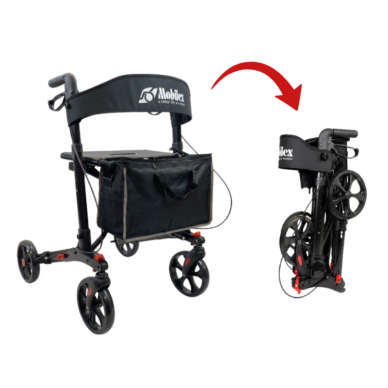 Panther Compact rollaattori - Musta
