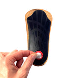Shoe insoles with arch support