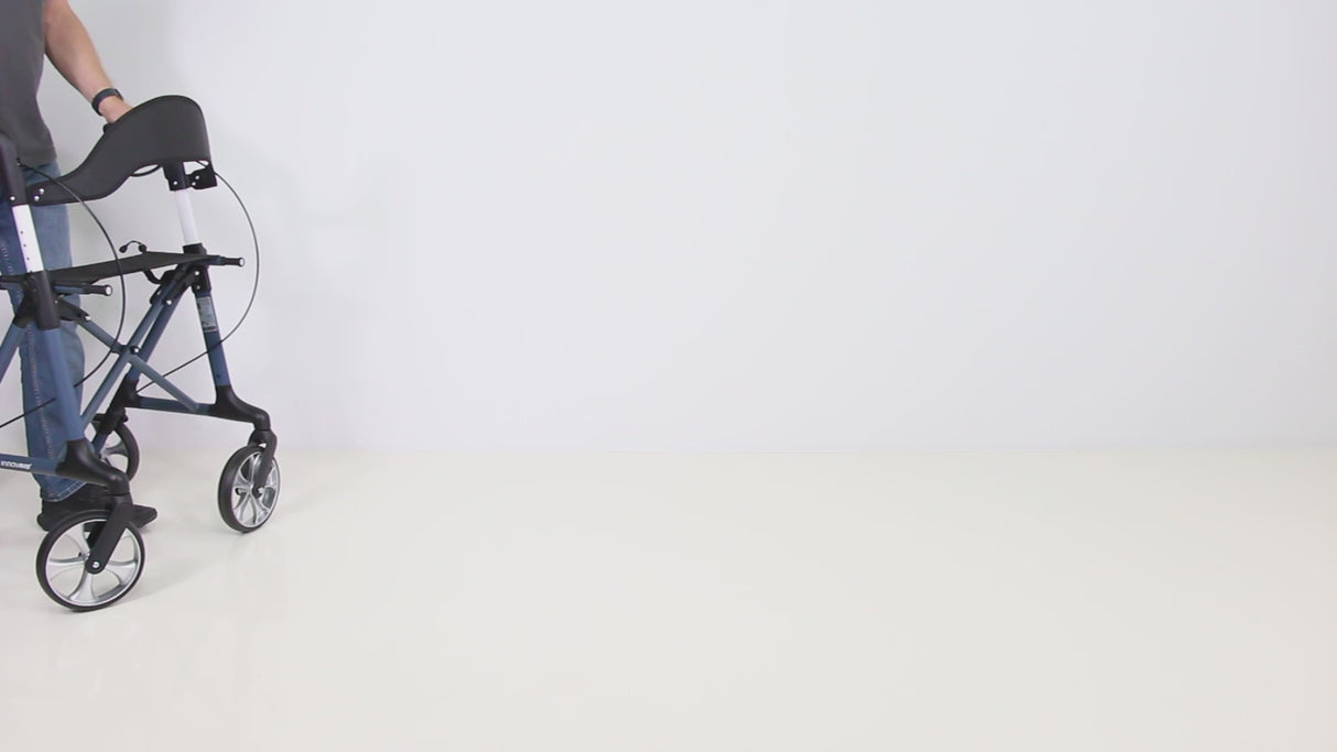 Ella carbon rollator - Blå