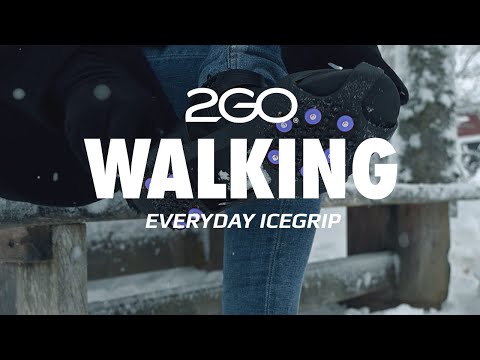 Lumiketjut ja jääraudat kenkiin - 2GO Walking